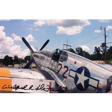 Wilfred DeFour WW2 Pilot War Tuskegee Airman Hand Signed Photo