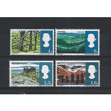 GB.Landscapes set of 4.Mounted Mint.Jul25a