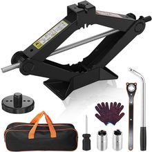 Upgrade 3 in 1 Car Jack Kit for Tesla Model Y/3/S/X, Coupe,Sedan,Suv,Mpv&Truck,S