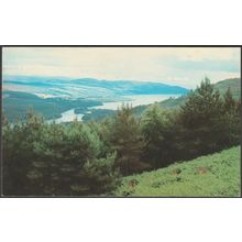 Loch Ness from above Abriachan, Inverness-shire, 1977 - Colourmaster Postcard