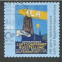 GER 2009 €0.55 (S/A) '100TH ANN OF AEROSPACE EXHIBITION' FINE USED (EBID51-329)