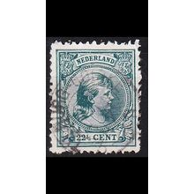 NIEDERLANDE NETHERLANDS [1894] MiNr 0041 b ( O/used )