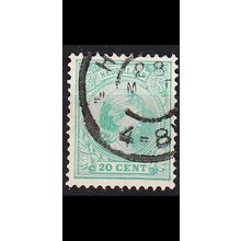 NIEDERLANDE NETHERLANDS [1894] MiNr 0040 b ( O/used )
