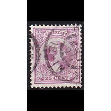 NIEDERLANDE NETHERLANDS [1894] MiNr 0042 b ( O/used )