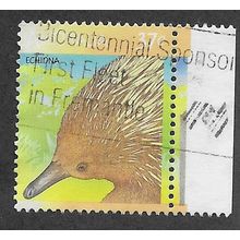 AUS 1986 37c 'AUSTRALIAN WILDLIFE -ECHIDNA' (1ST SERIES)' FINE USED (EBID60-016)