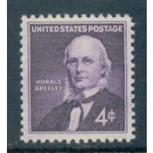 1177 4c Horace Greeley Fine MNH MA0262
