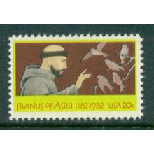 2023 20c Saint Francis Fine MNH MA0910