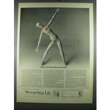 1964 Metropolitan Life Insurance Ad - Helps Your Heart