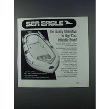 1981 Sea Eagle 8 Boat Ad - The Quality Alternative