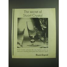 1968 Stuart Crystal Ad - The secret of Stuart Crystal