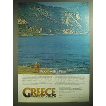 1974 Greek Tourism Ad - Room with a View