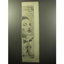 1951 Elizabeth Arden On Dit Perfume Ad - Of course