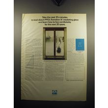 1973 PPG Twindow Xi Windows Ad - Take the next 3 1/2 minutes to read about