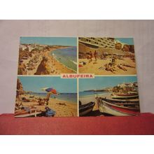 multiview, ALBUFEIRA, ALGARVE, PORTUGAL used postcard =