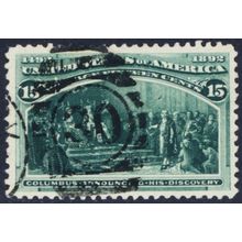 238, Used VF/XF GEM 15¢ Columbian * Stuart Katz