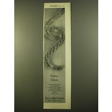 1961 Black Starr & Gorham Jewelry Advertisement - Couturier Collection