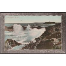 Clodgy Point, St Ives, Cornwall, 1919 - Valentine's Postcard