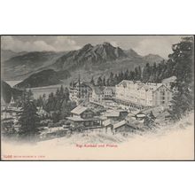 Rigi-Kaltbad und Pilatus, Luzern, 1904 - Photoglob AK