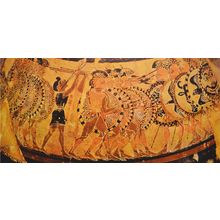 The Peloponnesian War the Battle of Mantineia Poster Canvas Movie Film Print A0