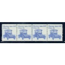 1906 17c Electric Auto Fine MNH Dry Gum PNC 2/4 W0553