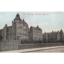 Newport The Infirmary Postcard