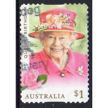 Australia 2018 Queens Birthday - On 90th Birthday, Windsor 2016 $1 s/a Used