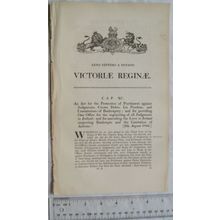 1844 Act of Parliament: protection purchasers bankruptcy judgments Ireland