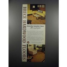1953 Bruce Ranch Plank and Block Floors Ad