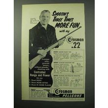 1956 Crosman Model 160 Pellgun Ad - Shootin's Fun