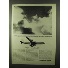 1966 Boeing Jet Ad - Build Product Distribution
