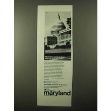 1971 Maryland Division of Tourism Ad - Say Hello