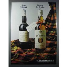 1979 Buchanan Blend Scotch Ad - Present Indicative