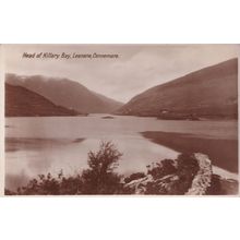 Head of Killary Bay Connemara Leenane Irish Old RPC Postcard