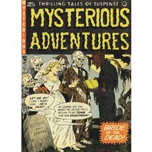 Skeleton Marriage Honeymoon In Tomb Mysterious Adventures Postcard