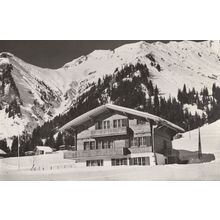 Chatel Berkli Adelboden Switzerland Real Photo Rare Postcard