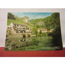 CHEDDAR GORGE, SOMERSET unused postcard by J. Salmon dated 1992 =