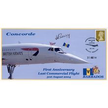 Captain David Leney Concorde Pilot LTD TO 23 Hand Signed FDC