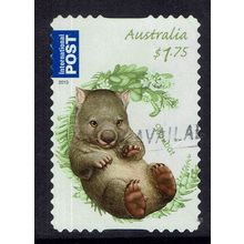 AUST 2013 BUSH BABIES 11 WOMBAT IP $1.75 SG 3967 - USED