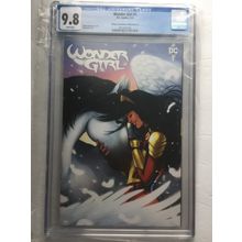 2021 DC Comics Wonder Girl Jen Bartel Variant #1 CGC Graded 9.8