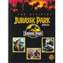 The Official Jurassic Park Annual 1993 by Jenni Atkin. Ref: B1044