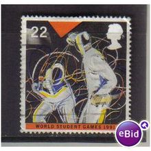 1991 GB STUDENT GAMES FENCING F/U SG 1564