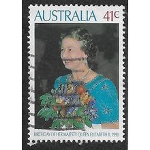 AUS 1990 41c 'QUEENS BIRTHDAY' FINE USED (EBID67-903)
