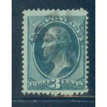 Used 158 3c George Washington Just Clears M00238