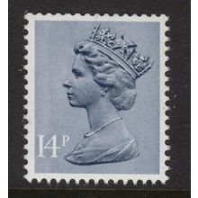 X946 U225 14p Grey Blue PCP2 LOW VALUE Unmounted Mint GB Machin.