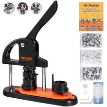 Button Maker Machine, 0.98 inch/25mm Pin Maker with 500pcs Button Parts, But...