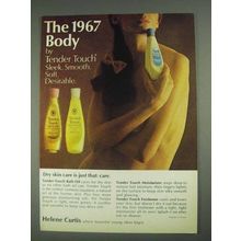 1967 Helene Curtis Bath Oil, Moisturizer & Freshener Ad