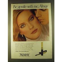 1980 Almay Rich Lash Mascara Ad - Be Gentle With Me