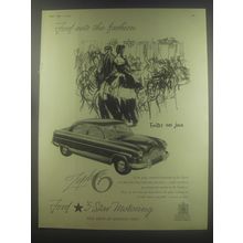 1954 Ford Zephyr 6 Car Advertisement - Ford sets the fashion