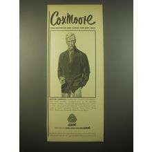 1966 Coxmoore Belvoir Cardigan Ad - fine knitwear and socks for men