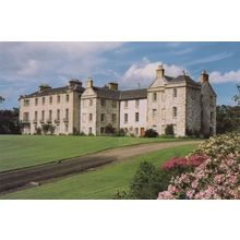 Hirsel House Stately Home Coldstream Scottish Postcard